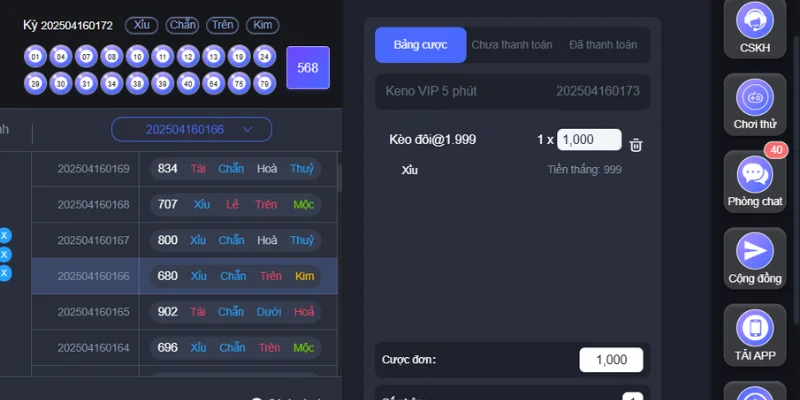 Những kinh nghiệm chơi VIP Keno 5 phút hiệu quả